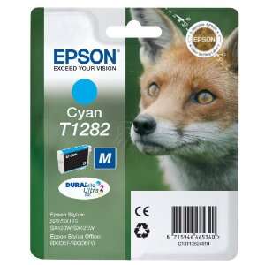Epson T1282 Cyan Cartucho de Tinta Original - C13T12824012. 3.5 ml