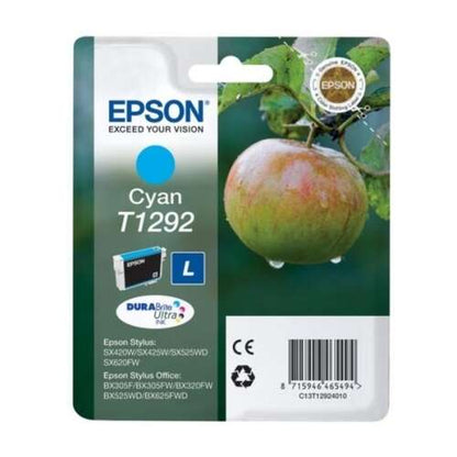 Epson T1292 Cyan Cartucho de Tinta Original - C13T12924012. 470 Paginas