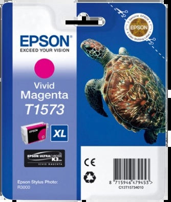 Epson T1573 Magenta Original Ink Cartridge - C13T15734010