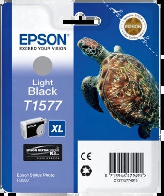 Epson T1577 Black Light Original Ink Cartridge - C13T15774010