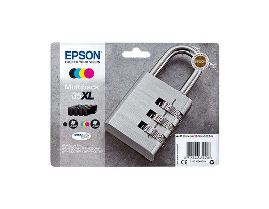 Epson T3596 (35XL) 4-Pack Original Ink Cartridges - C13T35964010