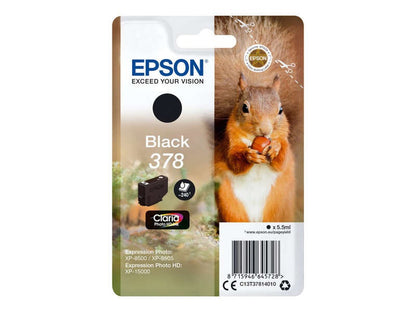 Tinta Epson 378 Negro Claria Photo (C13T37814010)