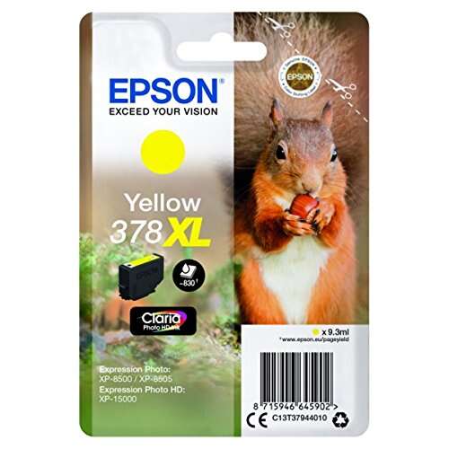 Epson 378XL Yellow Original Ink Cartridge - C13T37944010