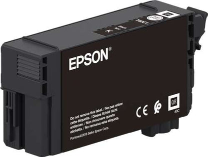Epson T40C1 Negro Cartucho de Tinta UltraChrome XD2 Original C13T40C140. 50 ml