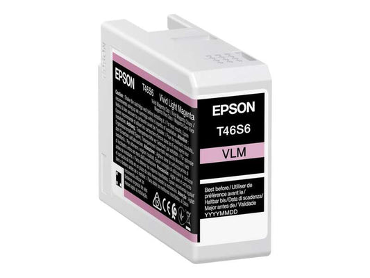 Epson T46S6 Magenta Light Vivid Original Ink Cartridge - C13T46S600