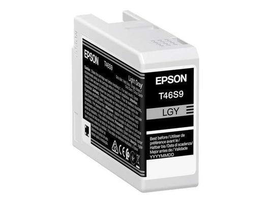 Epson T46S9 Light Gray Original Ink Cartridge - C13T46S900