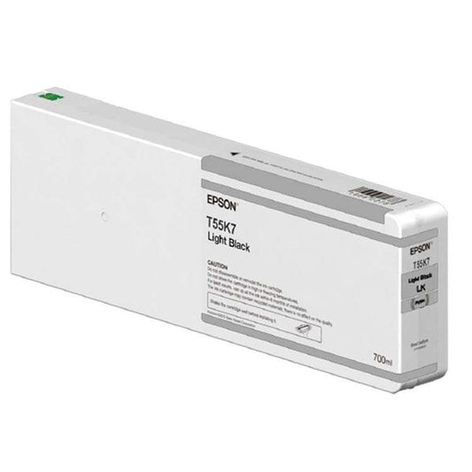 Epson C13T55K700 Light Black Original Ink Cartridge - C13T55K700