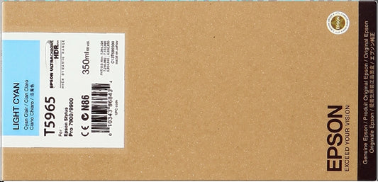 Epson T5965 Cyan Light Original Ink Cartridge - C13T596500