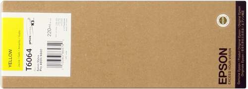 Epson T6064 Yellow Original Ink Cartridge - C13T606400