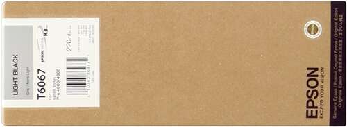 Epson T6067 Black Light Original Ink Cartridge - C13T606700