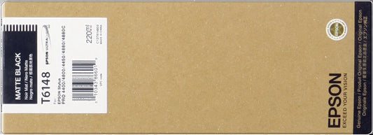 Epson T6148 Matte Black Original Ink Cartridge - C13T614800