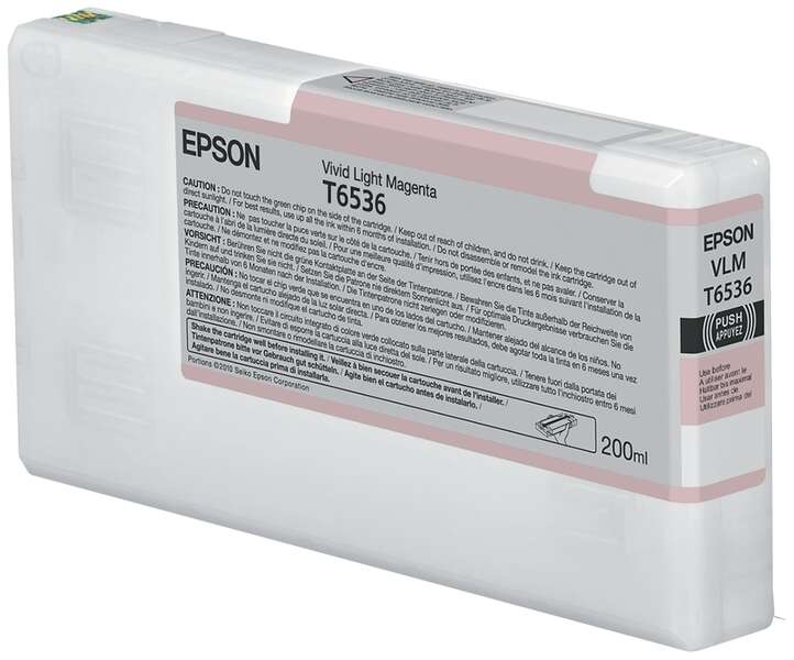 Epson T6536 Light Magenta Original Ink Cartridge - C13T653600