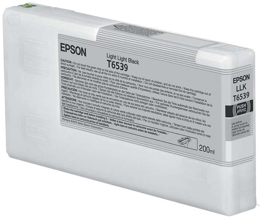 Epson T6539 Black Light Light Original Ink Cartridge - C13T653900