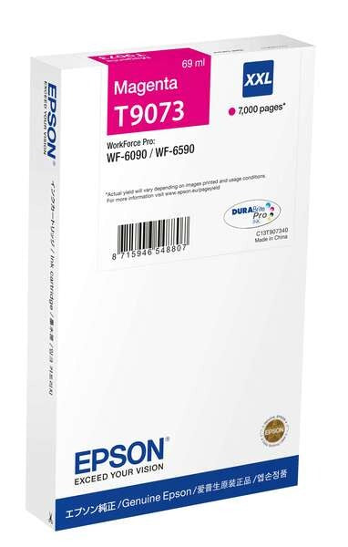 Tinta Epson XXL T9073 Magenta 69ml (C13T907340)