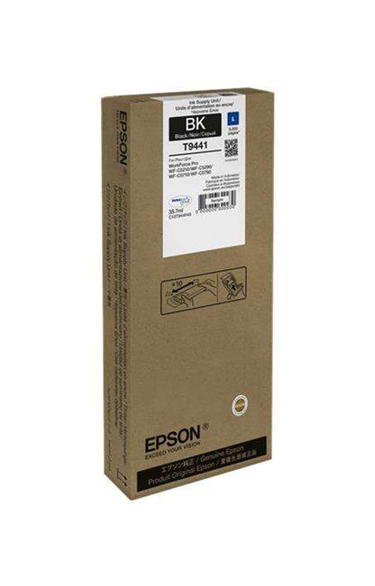 Epson T9441 Negro Cartucho de Tinta Original - C13T944140. 3.000 Paginas