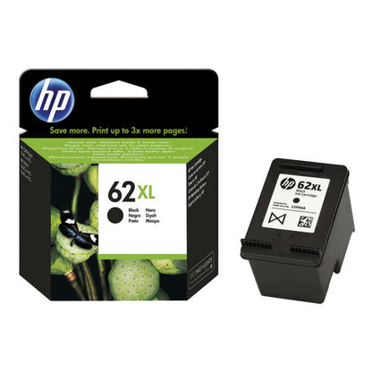 HP 62XL Negro Cartucho de Tinta Original - C2P05AE. 600 Paginas