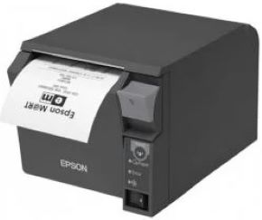 Impresora de tickets termica tm-t70ii USB + ethernet negro