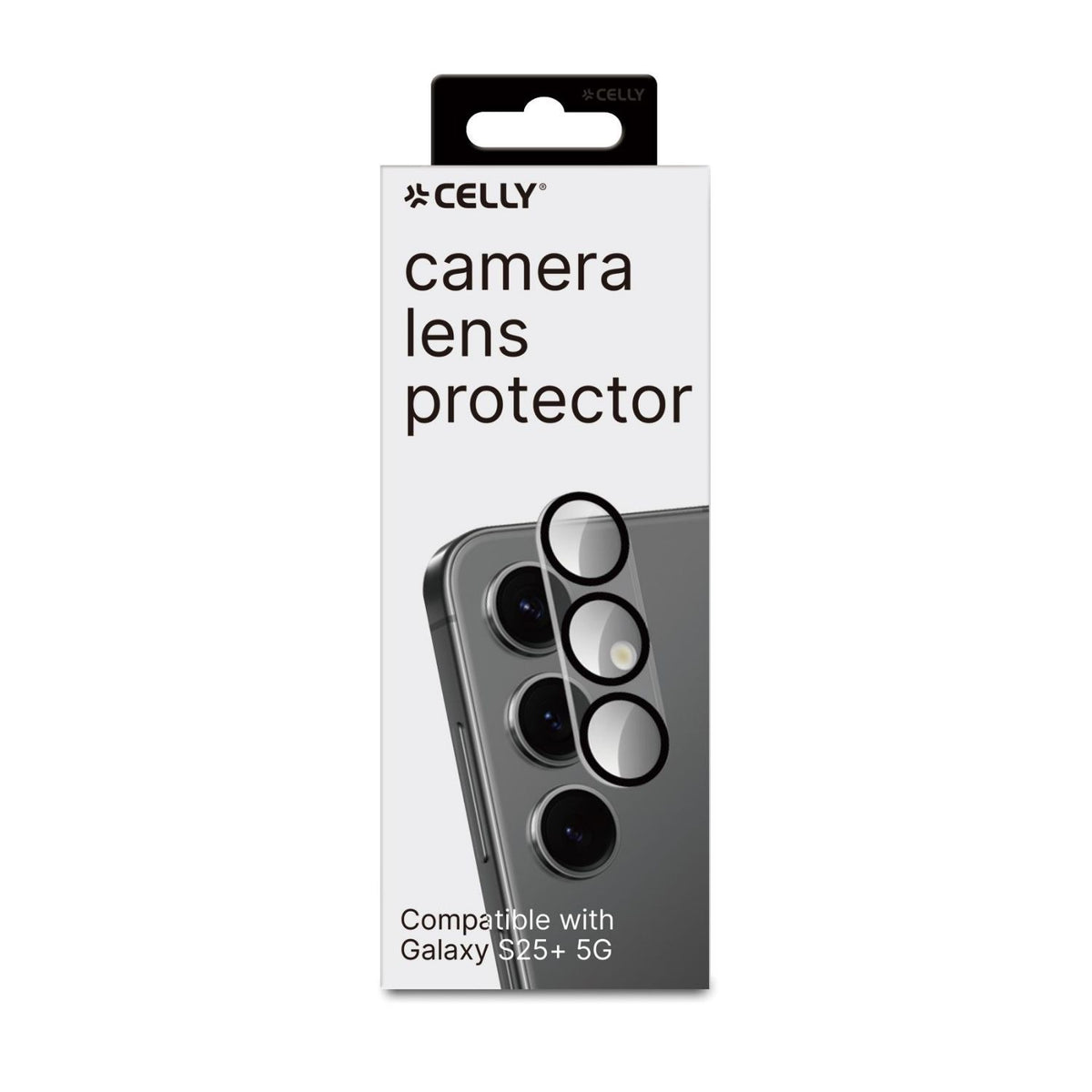 Protector CELLY Samsung Galaxy S25+ 5G (CAMERALENS1121)