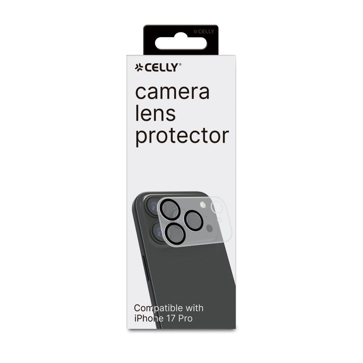 Protector Cámara CELLY iPhone 17 Pro (CAMERALENS1151)