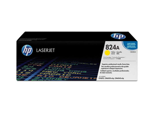 HP CB382A Yellow Original Toner Cartridge - 824A