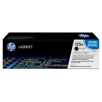 HP CB540A Negro Cartucho de Toner Original - 125A. 2.200 Paginas