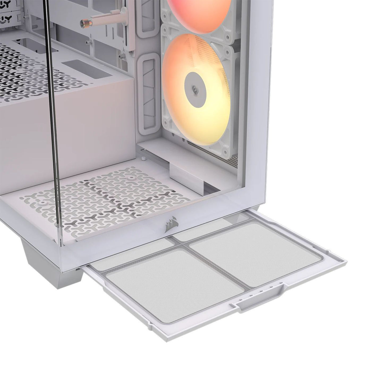 Semitorre Corsair 3500X ARGB ATX Blanca (CC-9011323-WW)