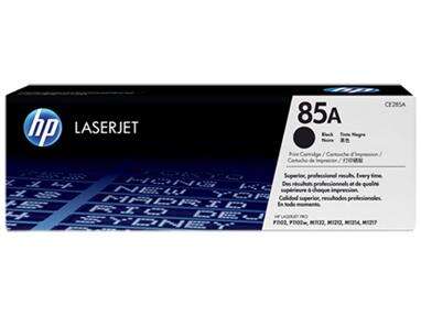 HP CE285A Negro Cartucho de Toner Original - 85A. 1.600 Paginas