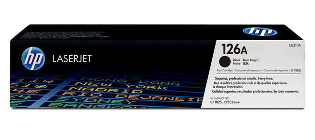 HP CE310A Black Original Toner Cartridge - 126A