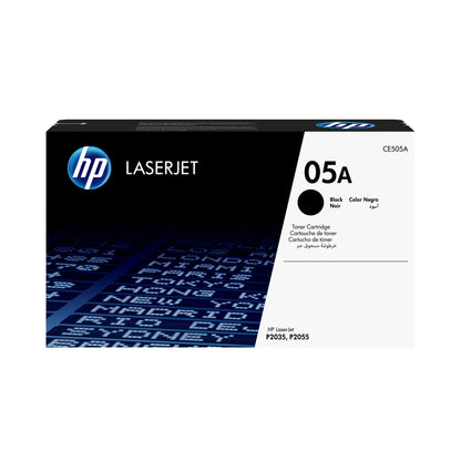 Toner HP LaserJet 05A Negro 2300 páginas (CE505A)