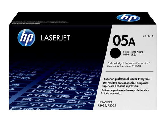 HP CE505A Black Original Toner Cartridge - 05A
