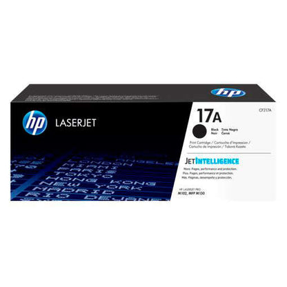 HP CF217A Negro Cartucho de Toner Original - 17A. 1.600 Paginas