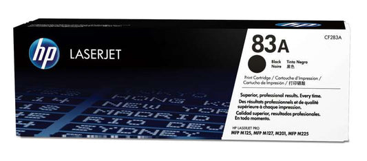 HP CF283A Black Original Toner Cartridge - 83A