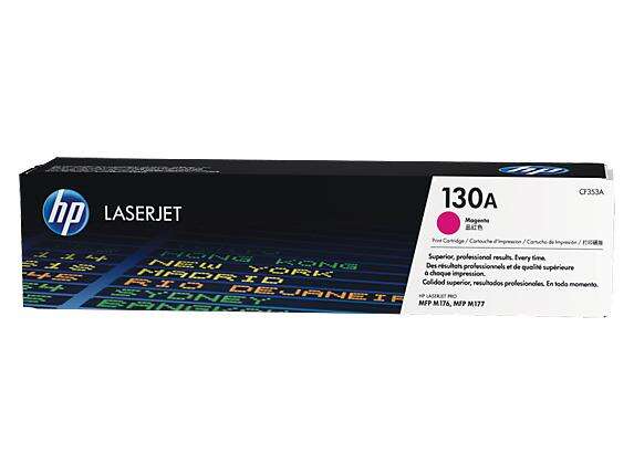 HP CF353A Magenta Original Toner Cartridge - 130A