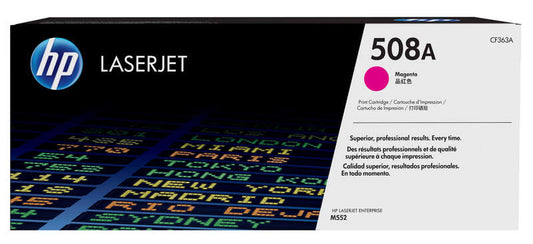 HP CF363A Magenta Original Toner Cartridge - 508A