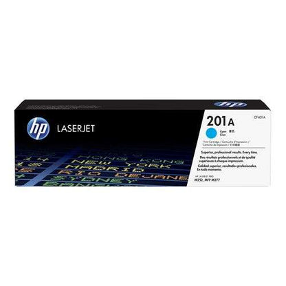 HP CF401A Cyan Cartucho de Toner Original - 201A. 1.400 Paginas