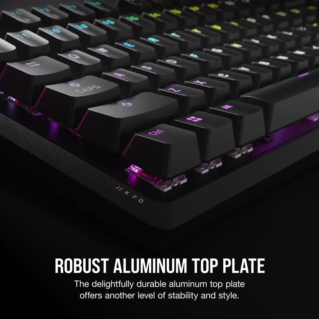 Teclado Corsair K70 Core RGB USB-A 3.0 (CH-910971E-ES)