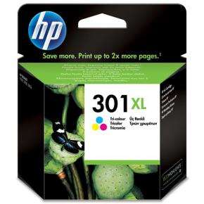 HP 301XL Color Cartucho de Tinta Original - CH564EE. 330 Paginas