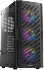 Chasis Semitorre Gaming Ax20 RGB sin Fuente Soporta ATX Micro ATX Mini ITX Bahias Internas 2x3.5' 3x2.5' 3xVentilador Frontal 120mm RGB 2xUsb2.0 1xUSB 3.1 Salida Audio y Microfono Iluminacion RGB Ventana Lateral Transparente Dimensiones (prxalxan)