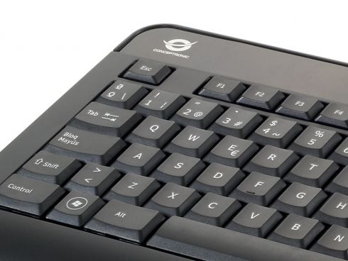 Teclado CONCEPTRONIC USB Lector Tarjetas (CKBESMARTID)