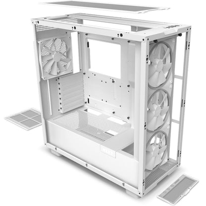 Caja NZXT H7 Elite RGB ATX mATX Blanca (CM-H71EW-02)