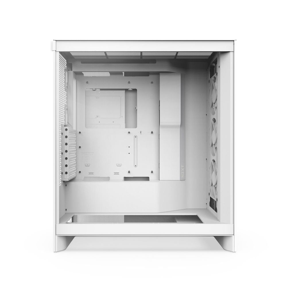 Caja NZXT H7 Flow RGB ATX mATX Blanca (CM-H72FW-R1)