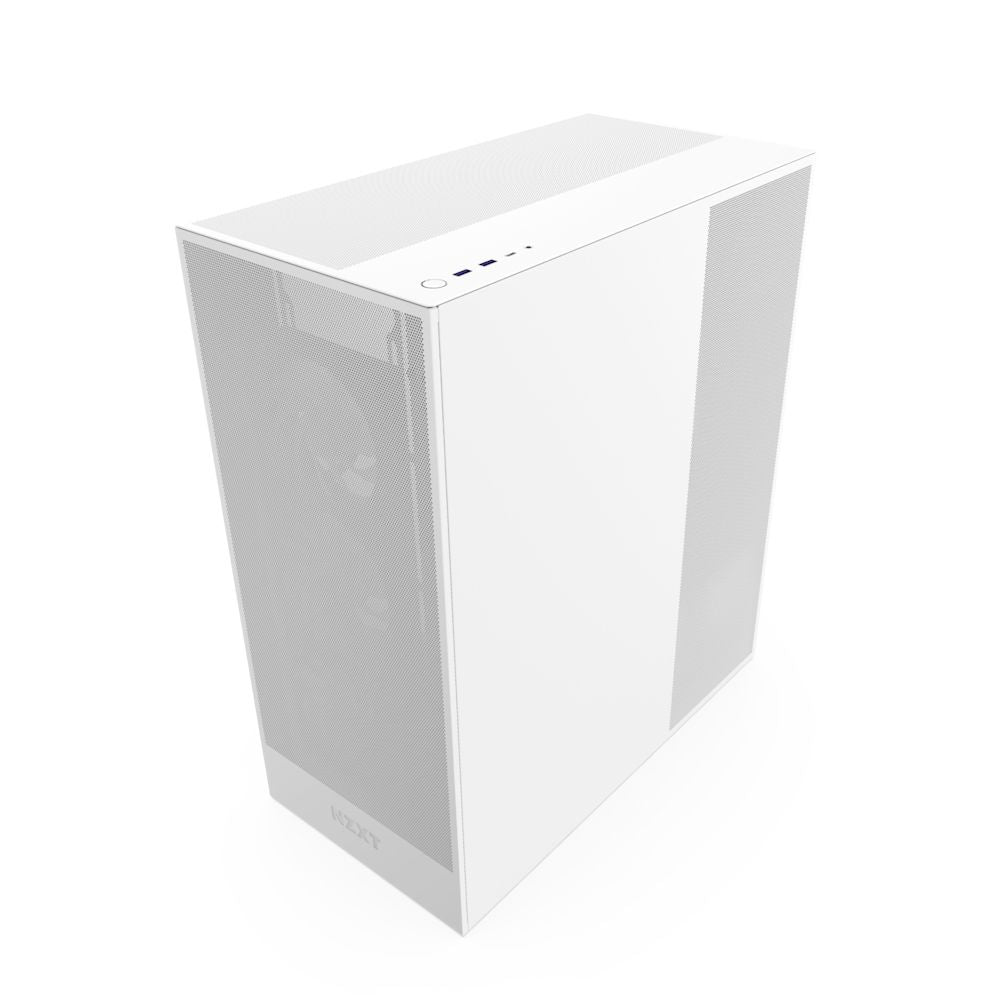 Caja NZXT H7 Flow RGB ATX mATX Blanca (CM-H72FW-R1)