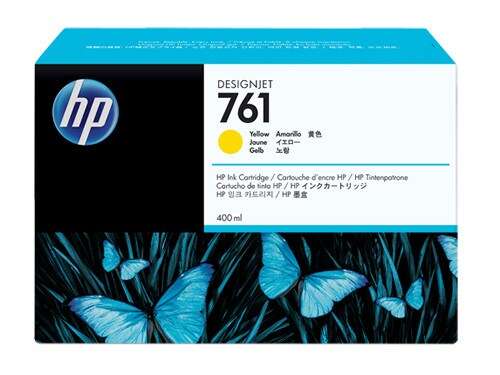 HP 761 Yellow Original Ink Cartridge - CM992A