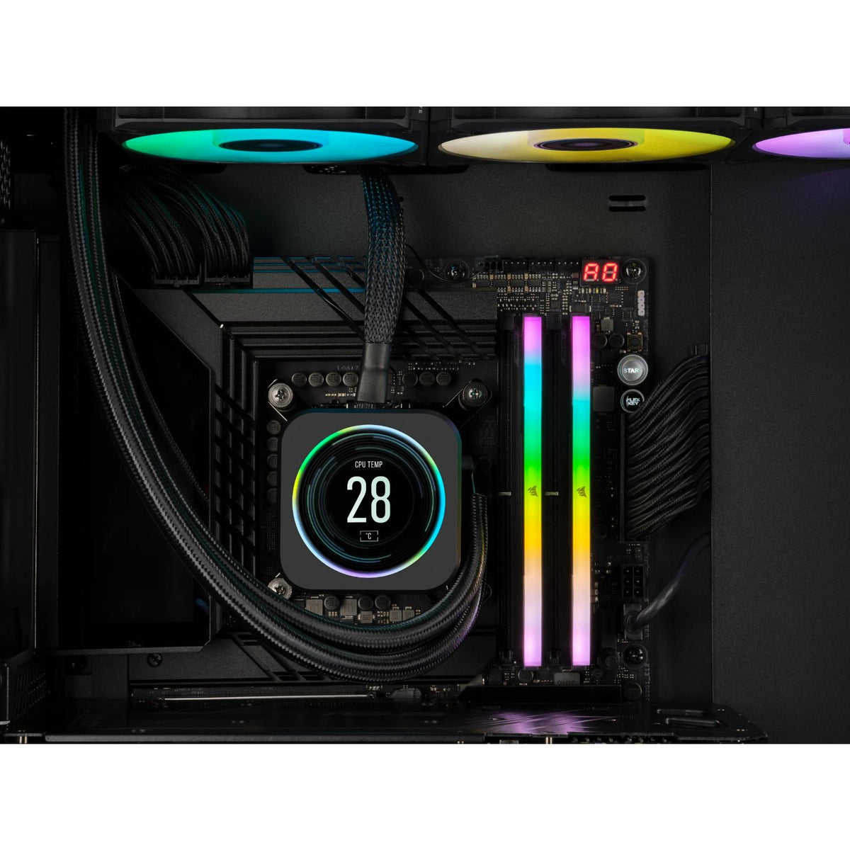 Módulo Corsair Vengeance RGB DDR5 32Gb (2x16Gb) 6000MHz