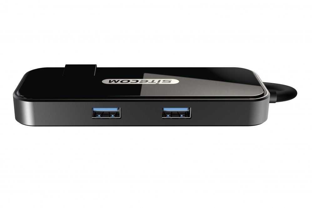 Adaptador Sitecom USB-C a USB-A/C PD/HDMI/RJ45 (CN-394)