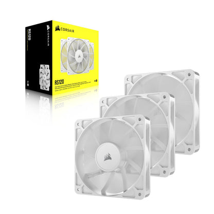 Ventilador Corsair RS120 Pack 3 Blanco (CO-9050193-WW)