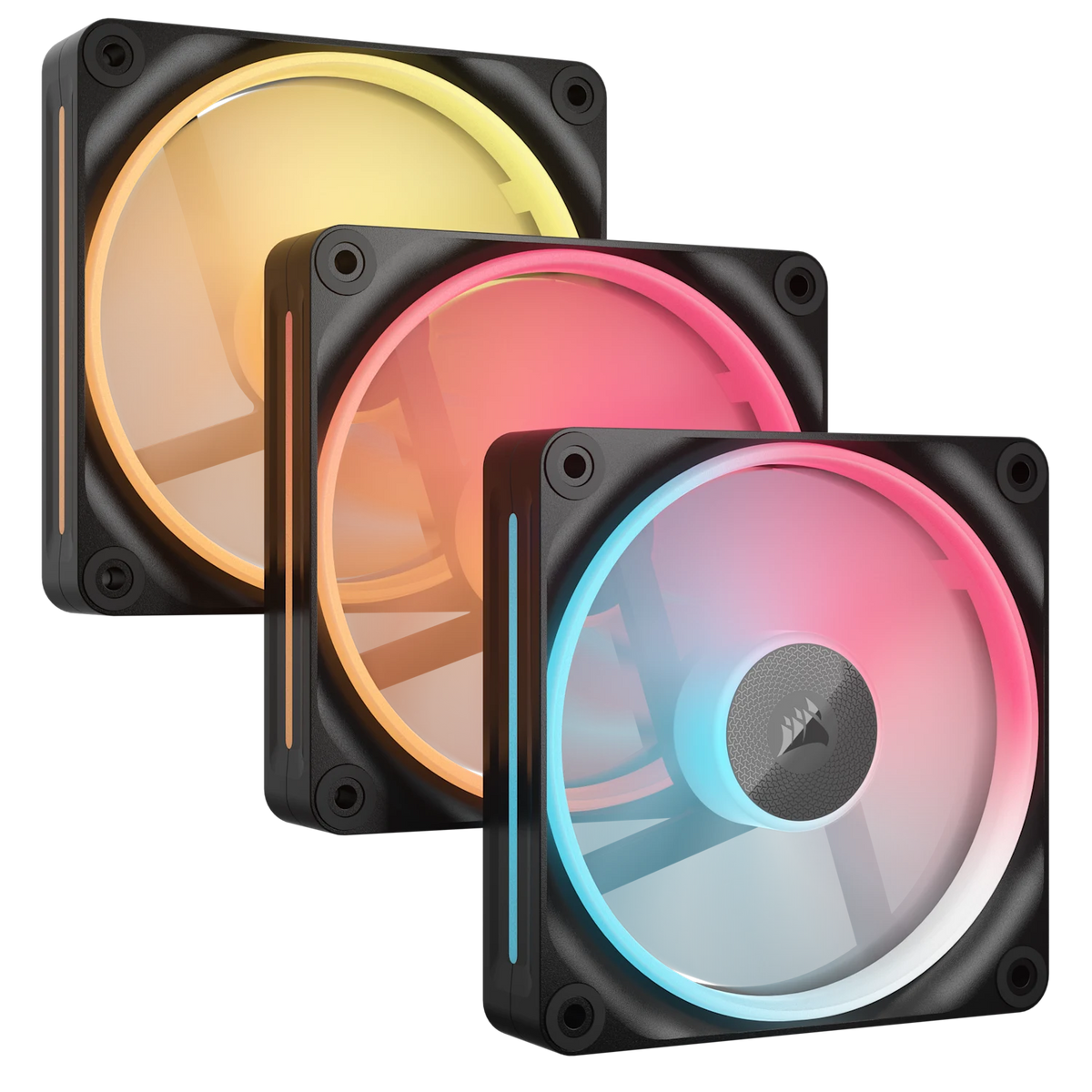 Ventilador Corsair LX120-R RGB 3x120m (CO-9051050-WW)