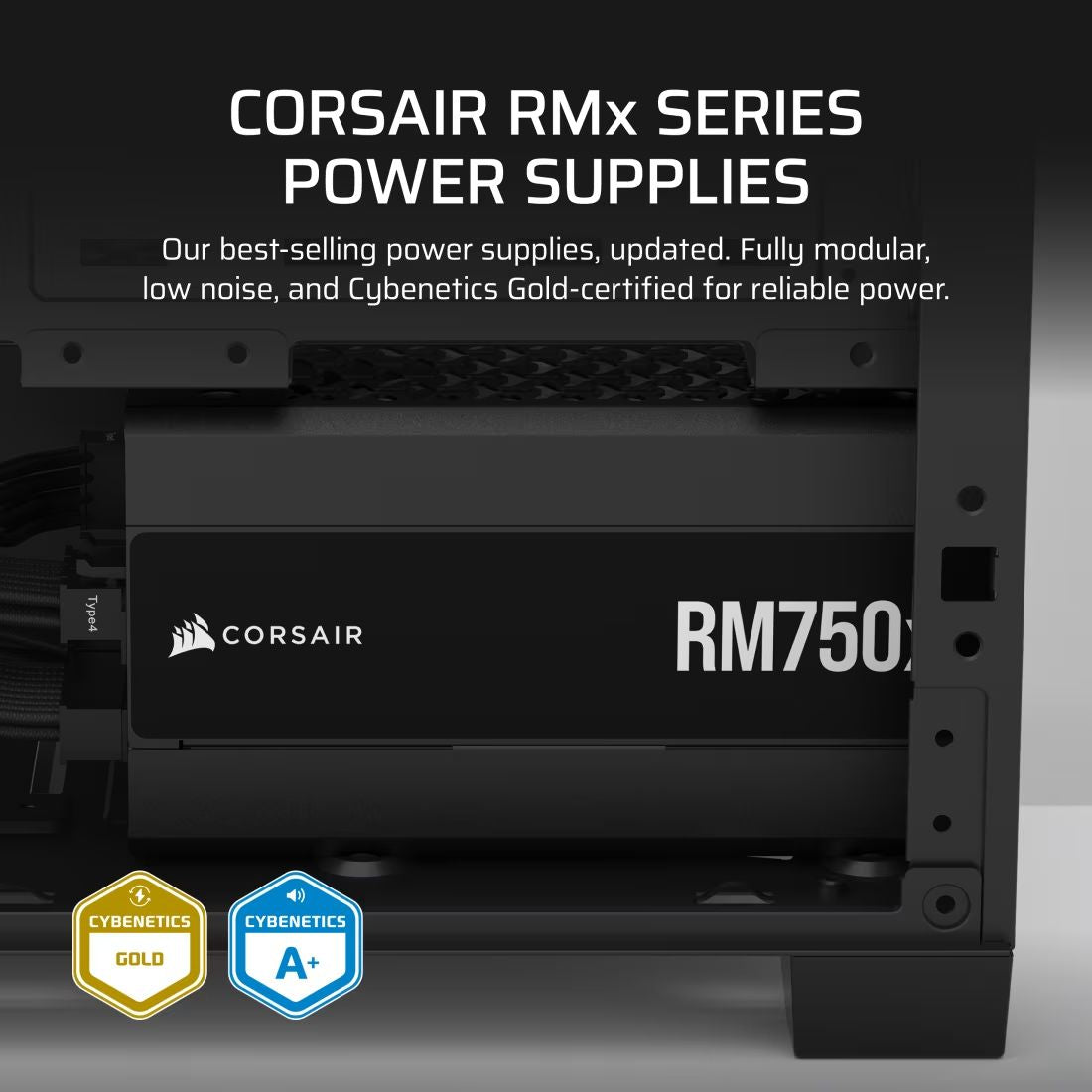 Fuente Corsair RM750X ATX 750W 80+ Gold (CP-9020285-EU)