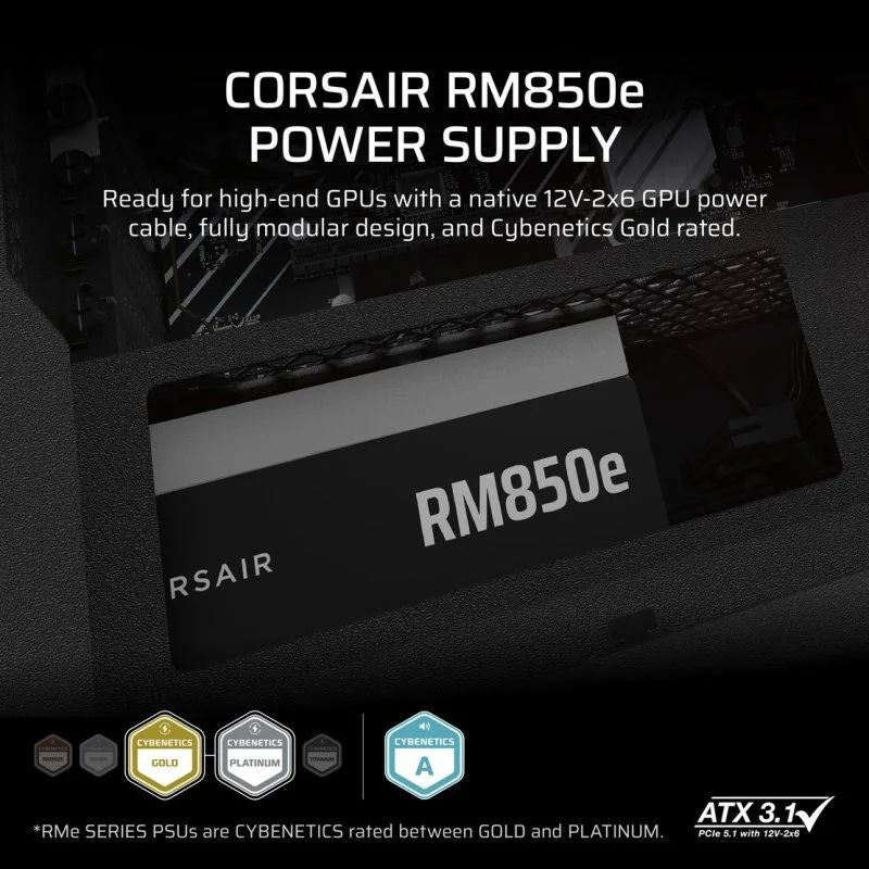 Fuente Corsair RM850E ATX 850W 80+ Gold (CP-9020296-EU)