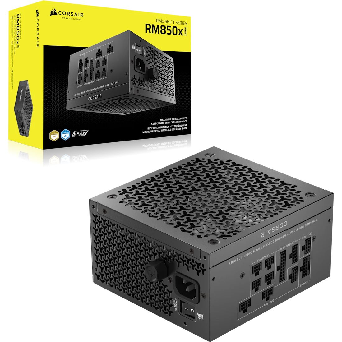 Fuente Corsair RM850X 850W 80+Gold ATX (CP-9020299-EU)